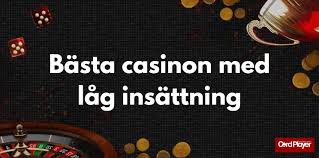 Casino med Låg Insättning Så här börjar du spela smart