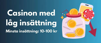 Casino med Låg Insättning Så här börjar du spela smart